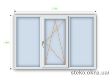 Металлопластиковое окно Steko R600 для дома или коттеджа